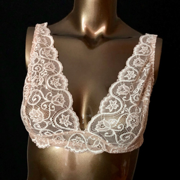 COMMANDO LACE BRALETTE - IVORY - Picture 7 of 7